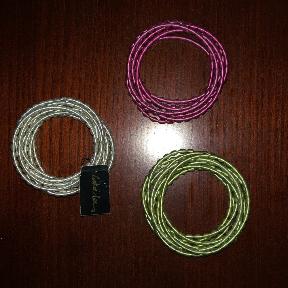 Metal Elastic Spring Bracelets!